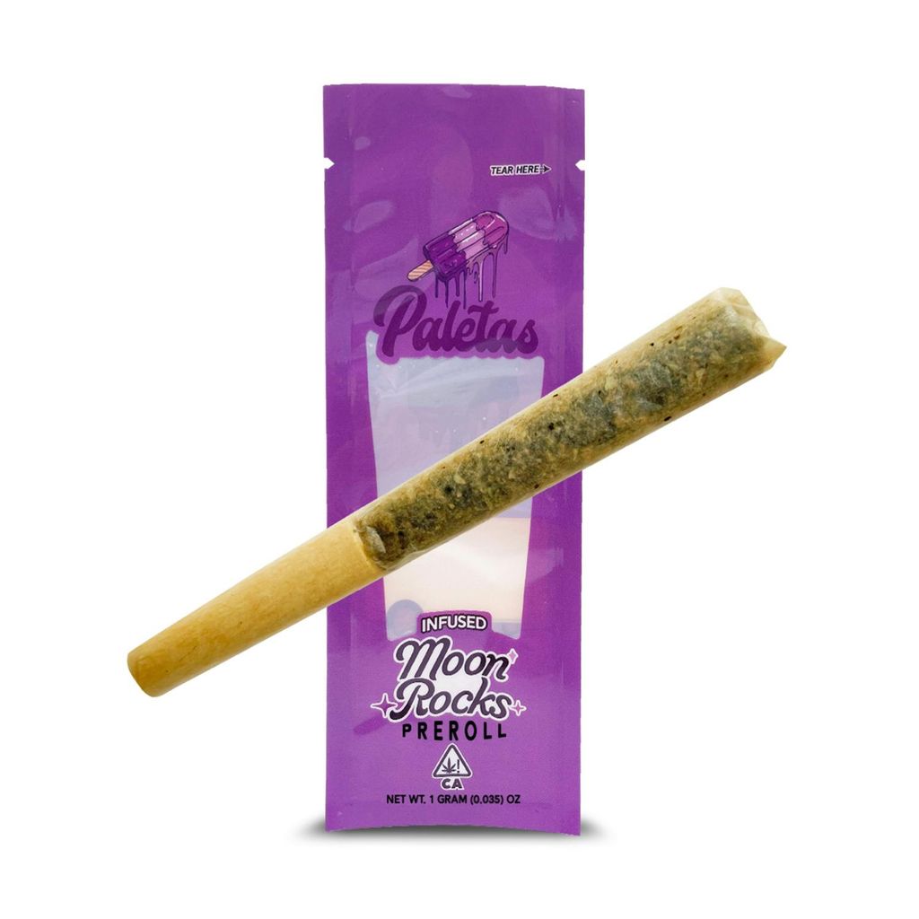 Paletas: Granddaddy Purple- Moonrock Infused Joint (1g)