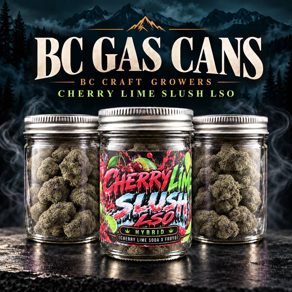  [AAAA+] BC GAS CAN - Cherry Lime Slush LSO - Hybrid - 14G