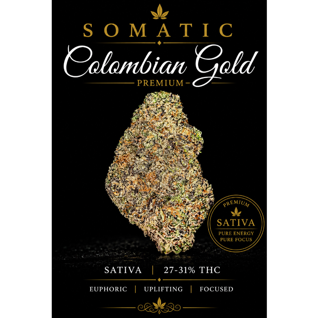 Colombian Gold | SATIVA | 27-31% THC | $90 an oz | $130 for 2 Ozs | 