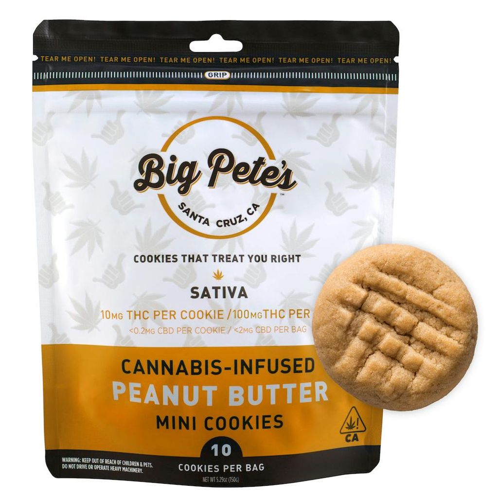 Peanut Butter Cookies Sativa 100mg (10pk)