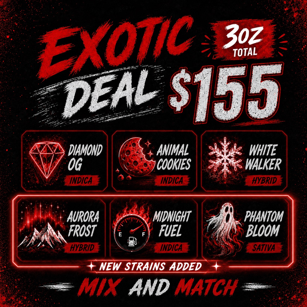 Exotic Deal 3oz for $155!