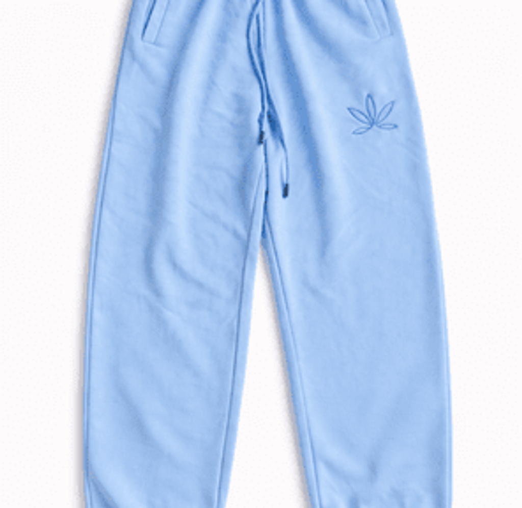 CAFE Baby Blue Sweat-Pants (M)