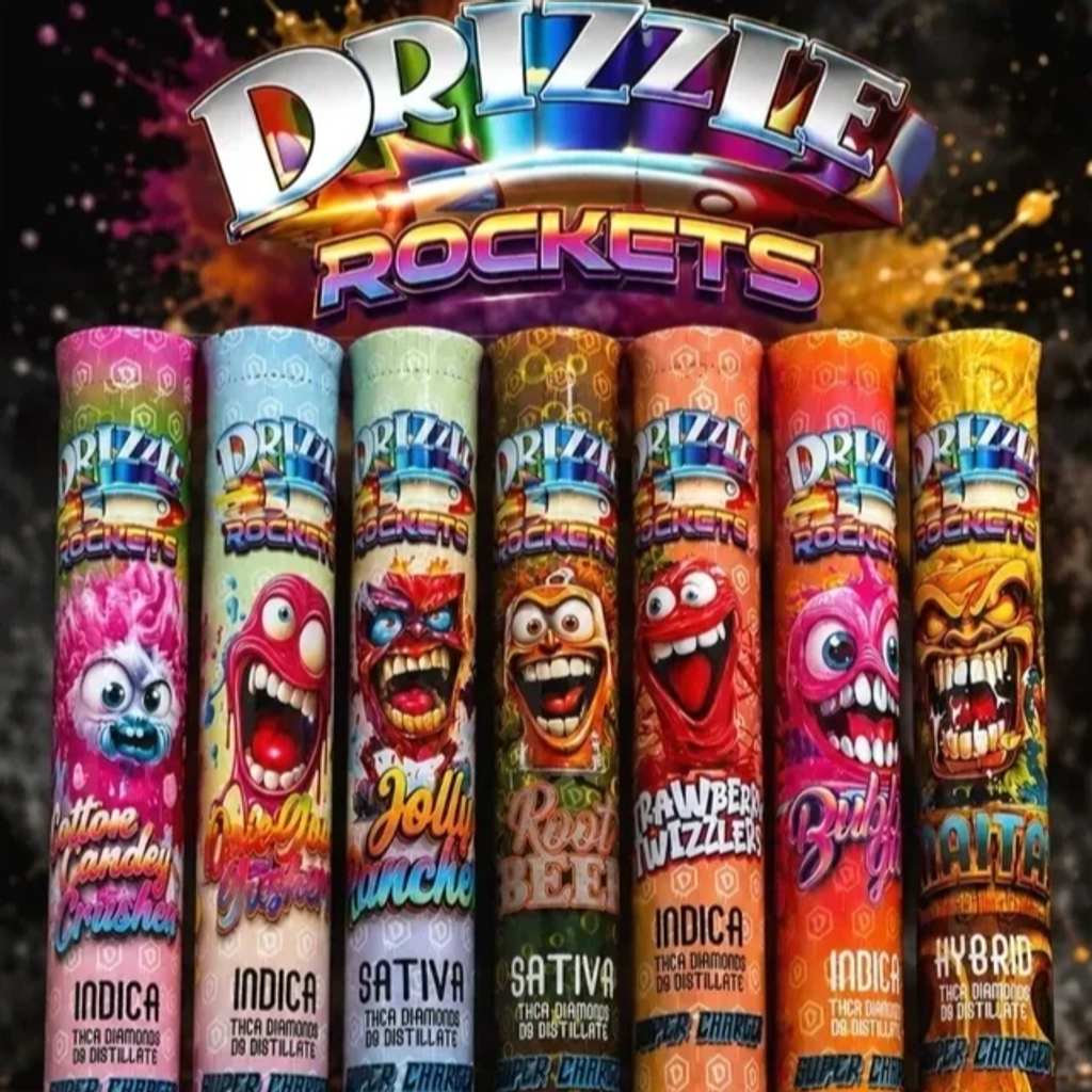 Drizzle Rockets Infused Prerolls - 20$ 