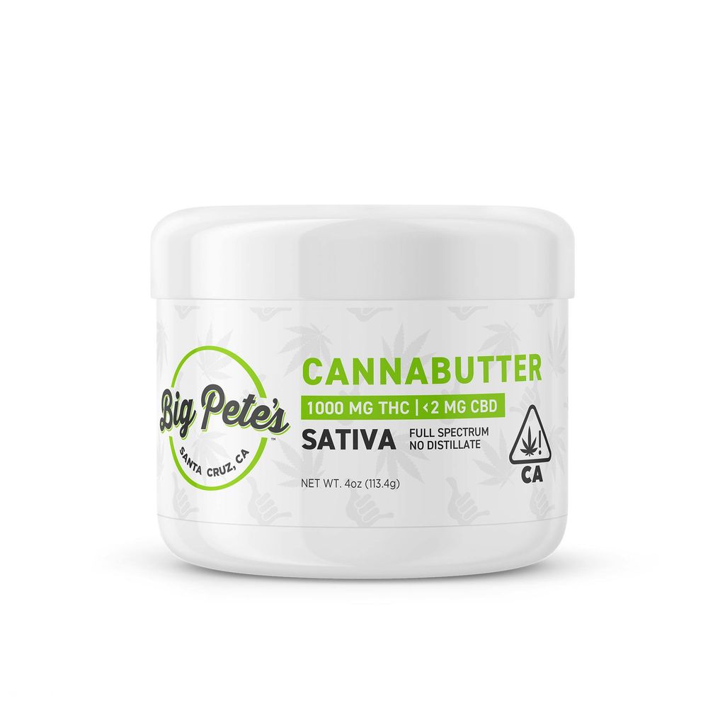 Big Pete's Cannabutter - Sativa 1000mg THC