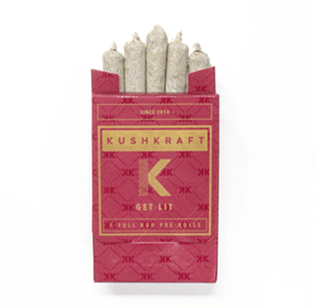 Lemonade Sativa 5 x 0.6g Pre-Rolls by KushKraft