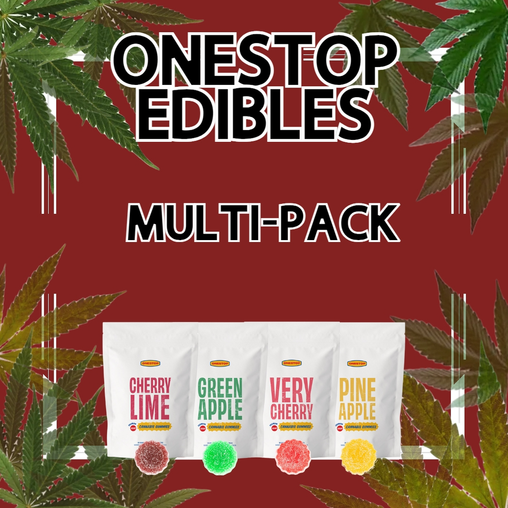 OneStop Edibles (500mg THC) – Mix & Match – (Multi-Pack)
