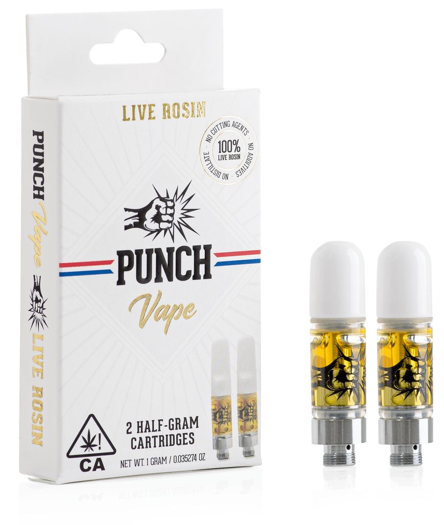 Banana Berry 510 Thread Live Rosin Cart (1g) Punch Edibles & Extracts