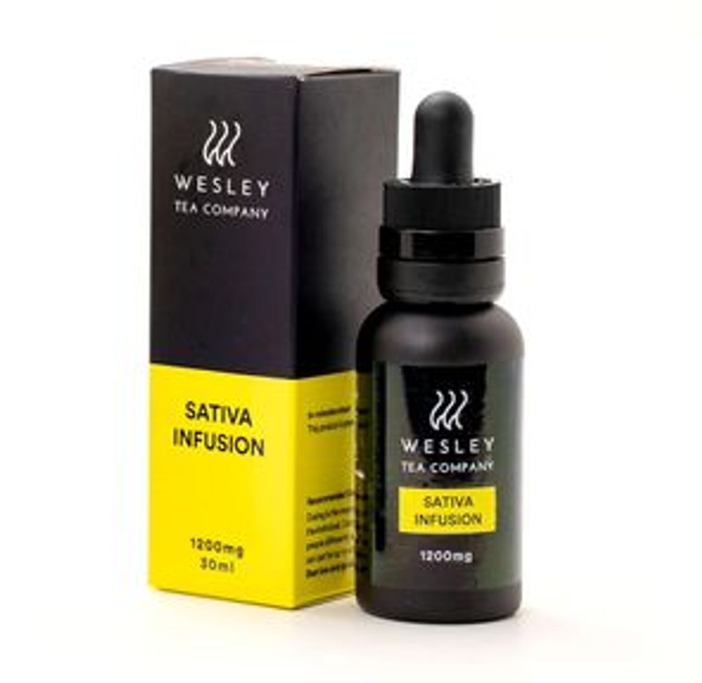 1200mg THC Sativa Infusion by Wesley Tea