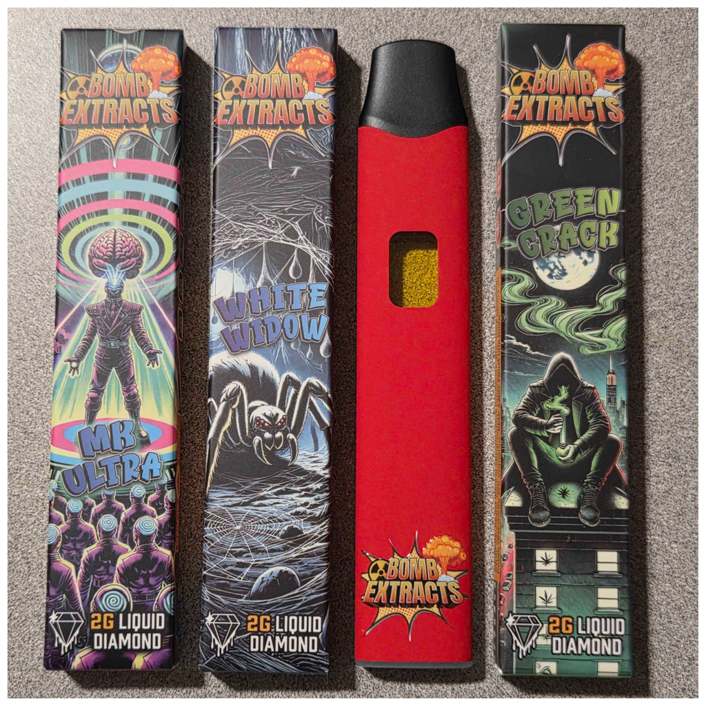 *BOMB Extracts Liquid Diamond 2g Disposables