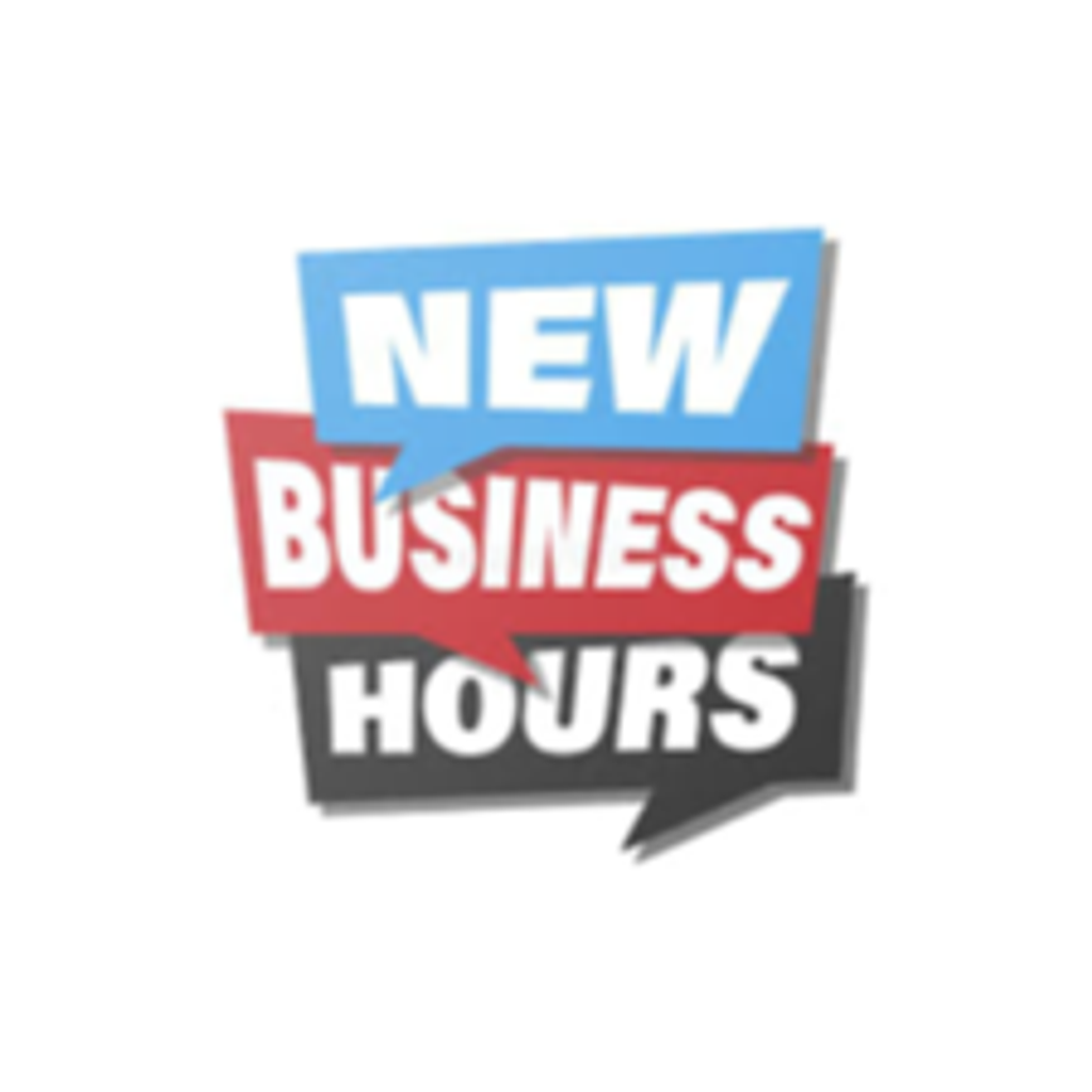 ************ New hours/Days