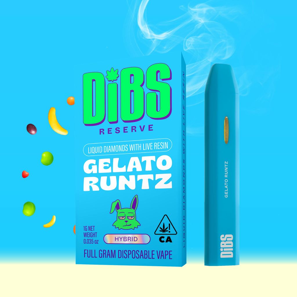 Dibs - Melted Diamond Resin: Gelato Runtz (HYBRID)