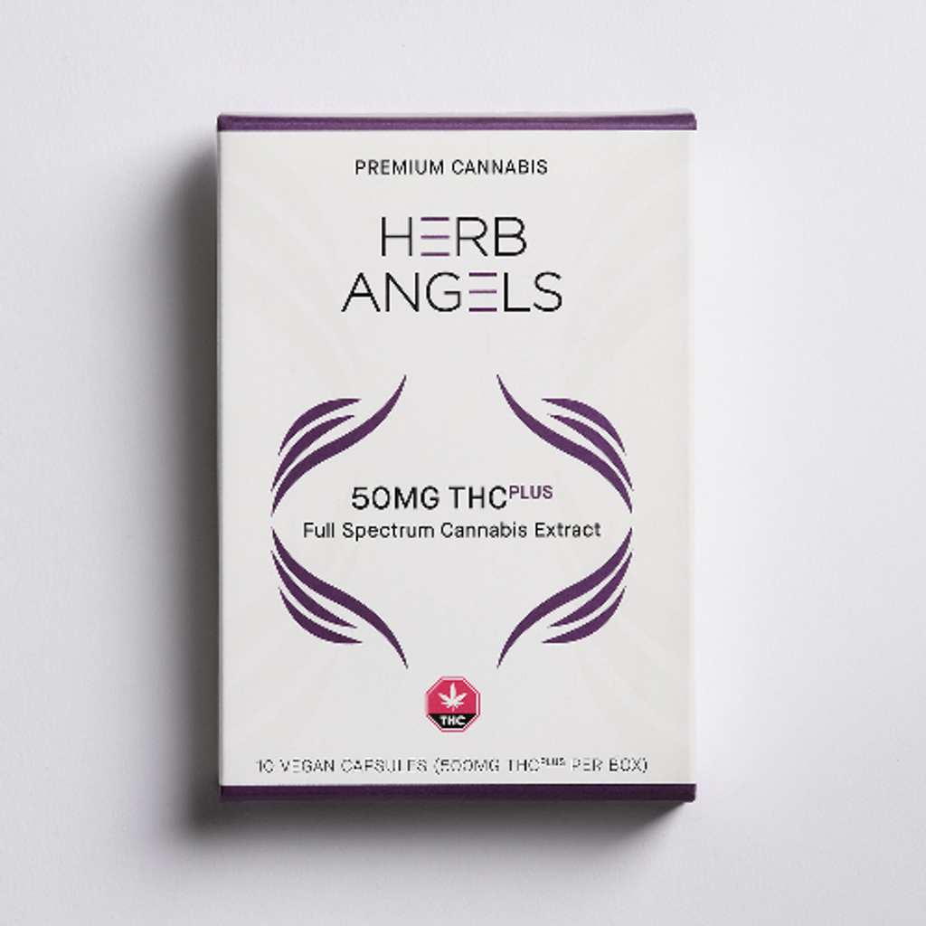 THC PLUS (made with RSO) 500mg (10x50mg) Capsules