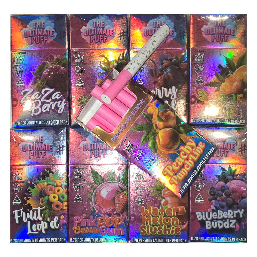  10 PACK INFUSED 0.7 GRAM PREMIUM FLOWER 2FOR120 