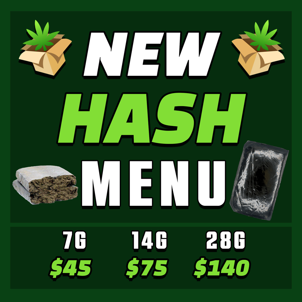 !!PREMIUM HASH MENU!!