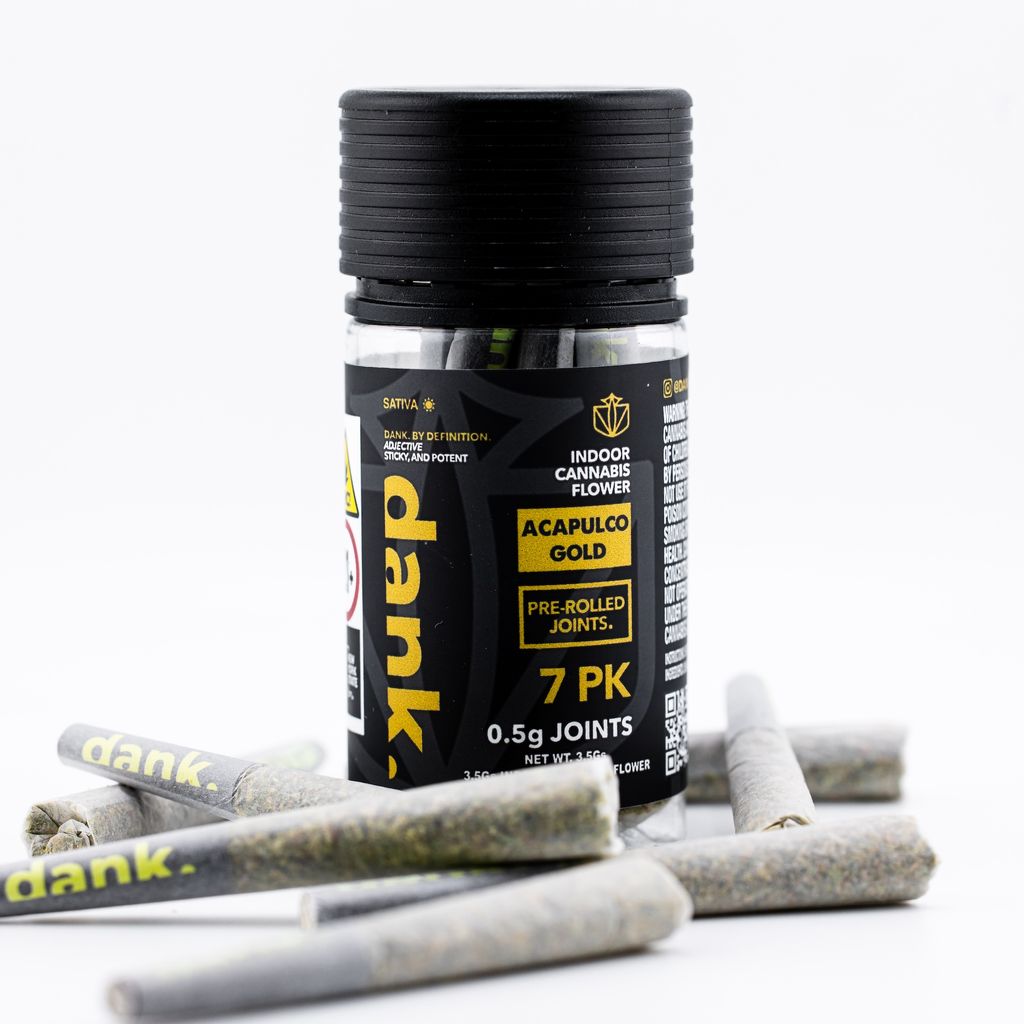 Acapulco Gold .5g Prerolls 7 Pack | Dank