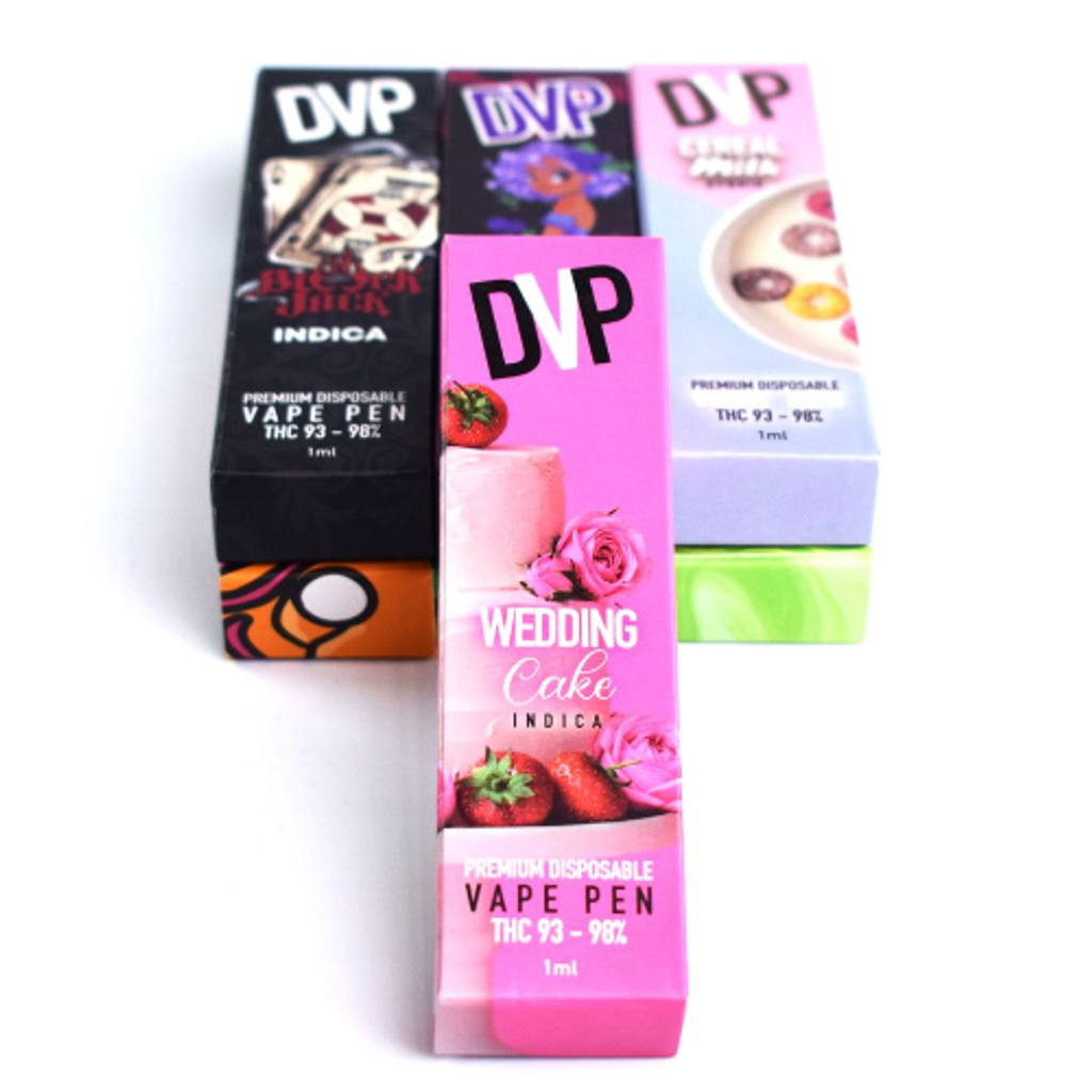 Dvp Premium Disposable Vape Pen Wedding Cake ( 1000 Mg ) Green