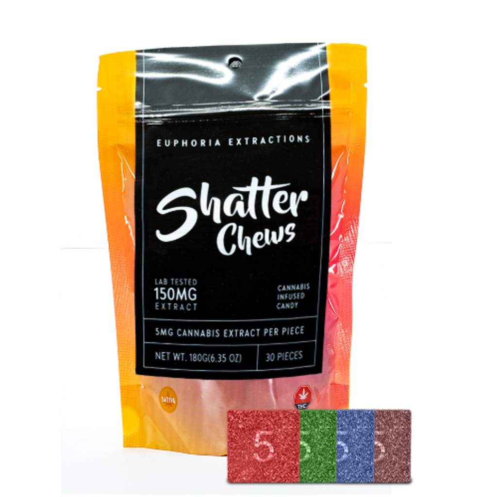 150MG THC - SATIVA SHATTER CHEWS