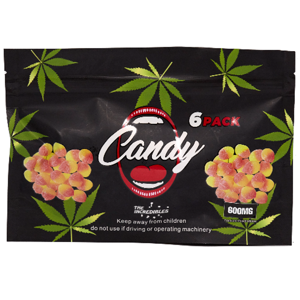 Peach Gummies by The Incredibles (600mg)