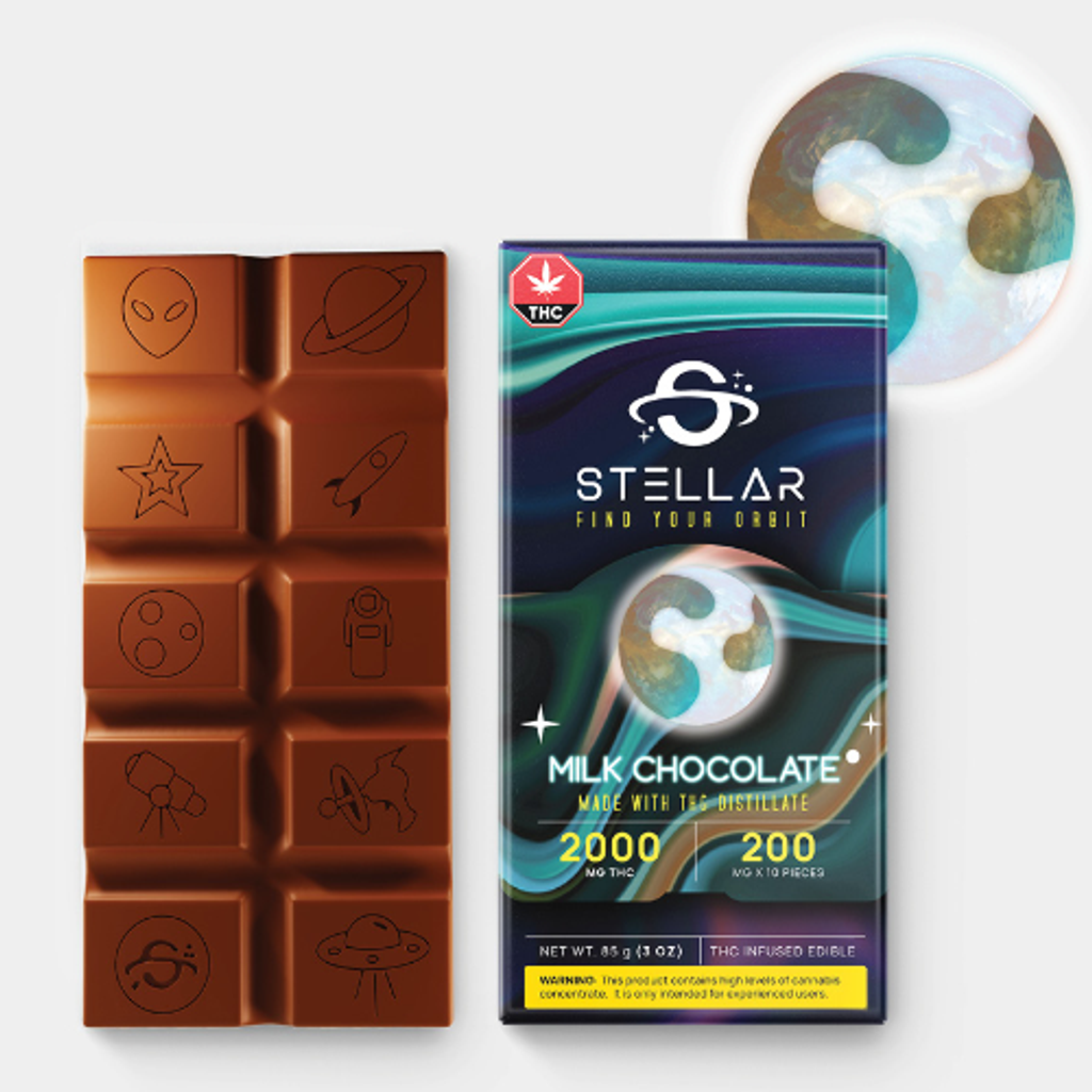 Milky Way Chocolate Bar - 2000mg