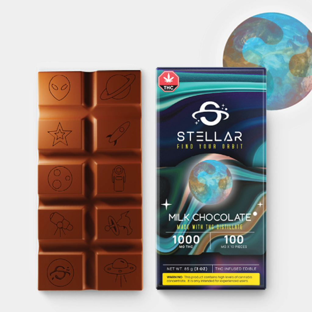 Milky Way Chocolate Bar - 1000mg