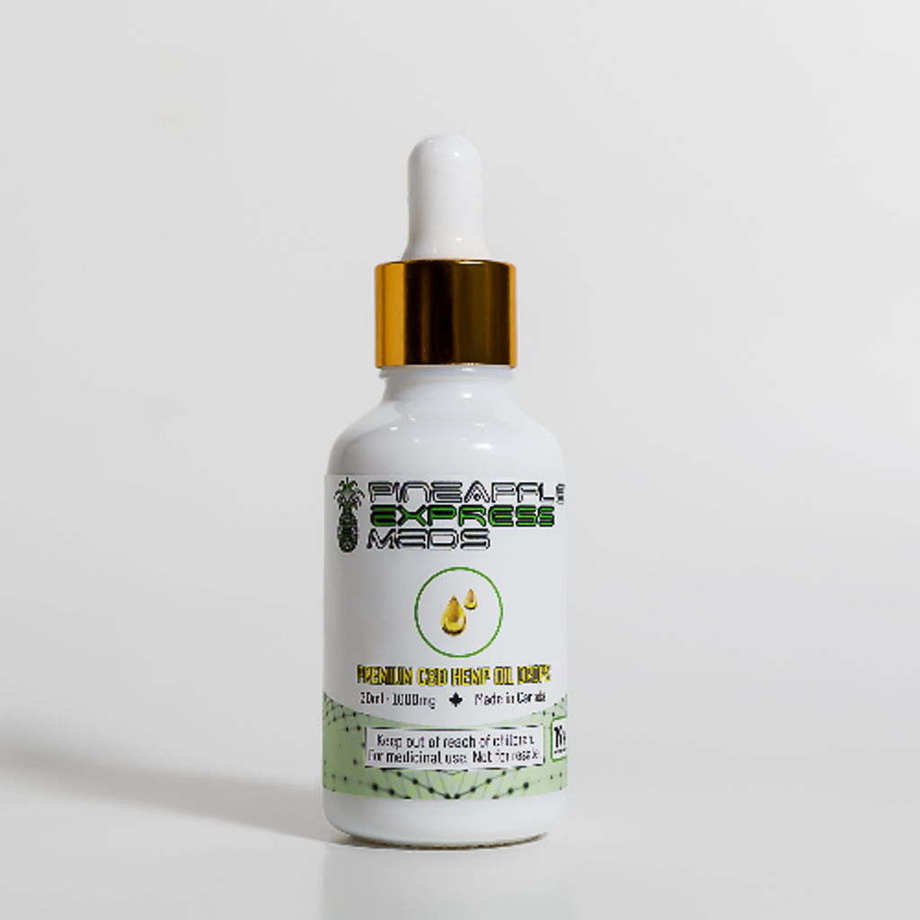 CBD Oil Drops 2000 mg - 100% Natural - Lab Tested - PEM.SO