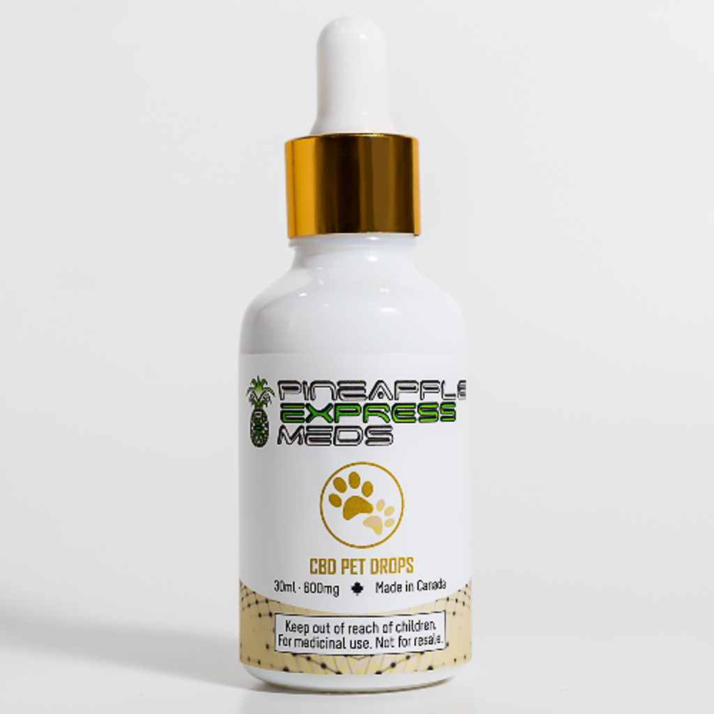 CBD Pet Drops 300 mg - 100% Natural - Lab Tested - PEM.SO