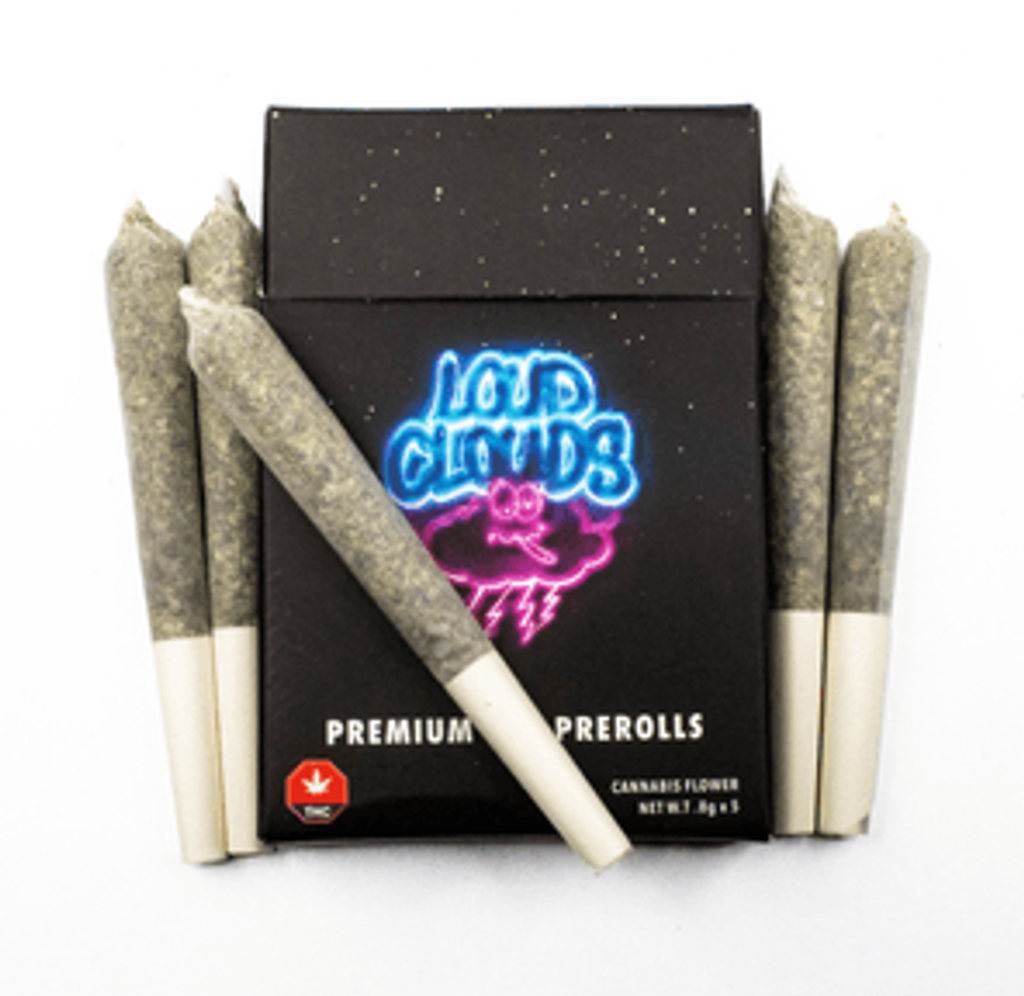 Pink Zombie Premium Gas Preroll Pack by Loud Cloud 0.8g x5