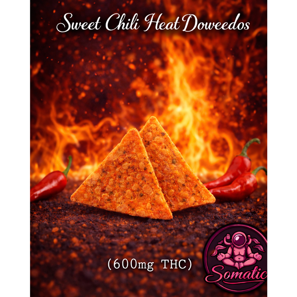 Edibles Sweet Chilli Heat Doweedos ( 600mg THC )