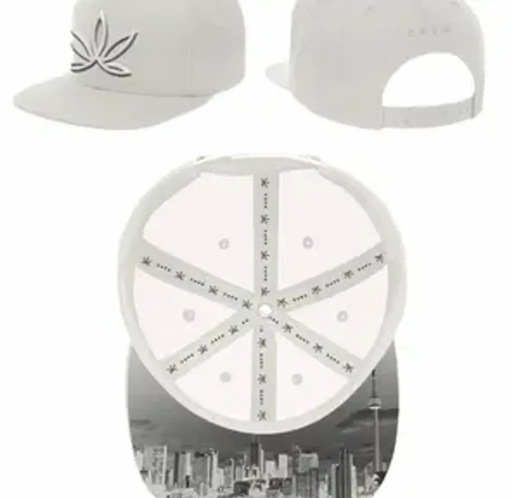 CAFE Era II Snapback Hat - White on White