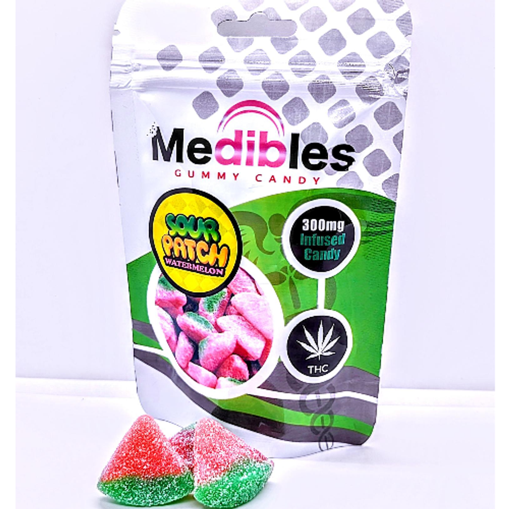 GUMMIES - SOUR WATERMELON  🍉  *** 300 mg / $15 ***