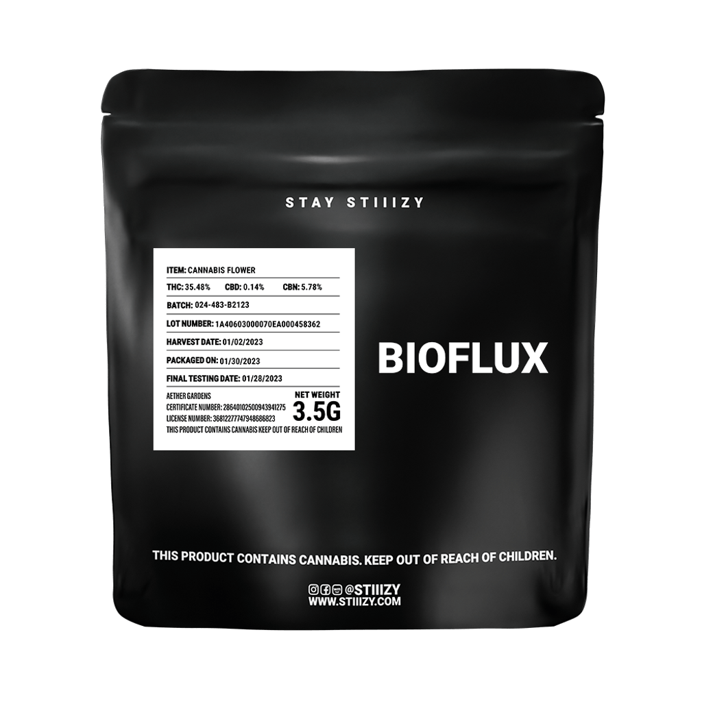 - BIOFLUX - 3.5G Black Label Mylar