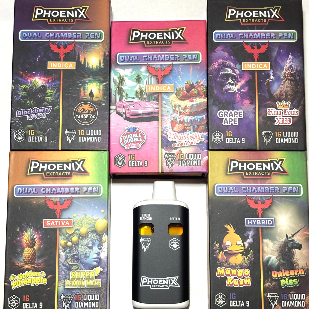 Phoenix Extracts — 2g Dual Chamber (Delta-9 & Liquid Diamond)