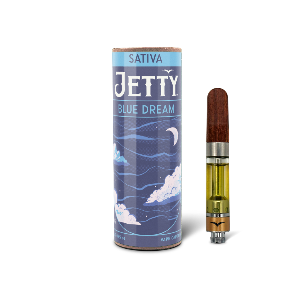 Blue Dream High Thc Vape Cartridge .5g Jetty Concentrate Nyc Bud