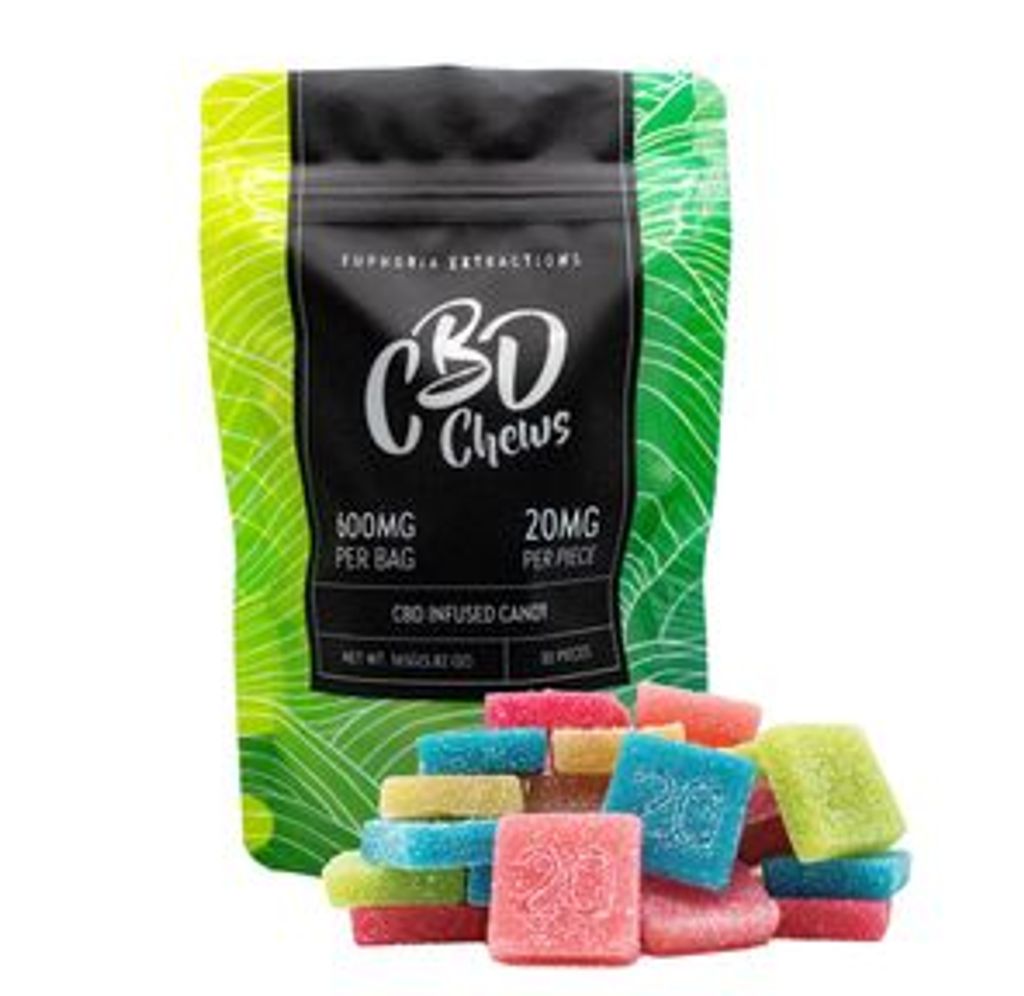 600mg CBD Chews by Euphoria Extractions (20mgx30)