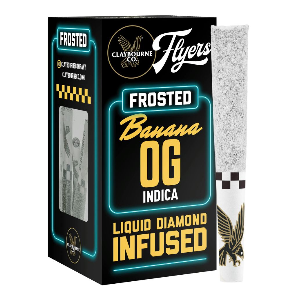 Banana OG (2.5g) - THCa Frosted Flyers Pre-Rolls