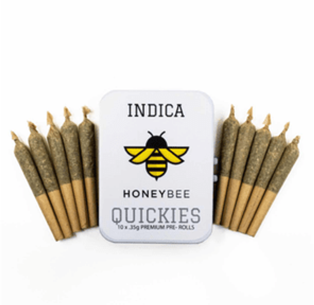 Pink Wagyu 10x.35g Quickies by Honeybee Premium - Indica -27% THC
