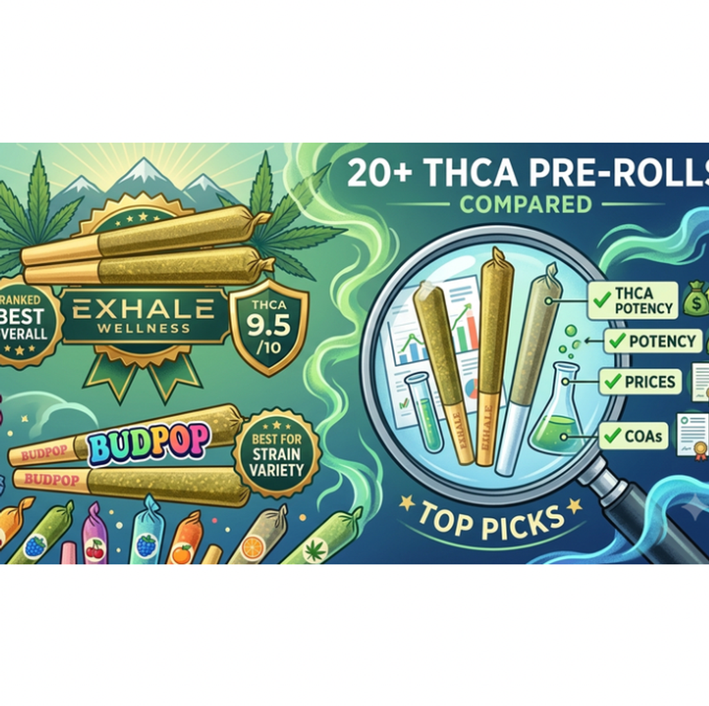 Best THCA Pre-Rolls of 2026: Top 10 Brands Ranked & Tested