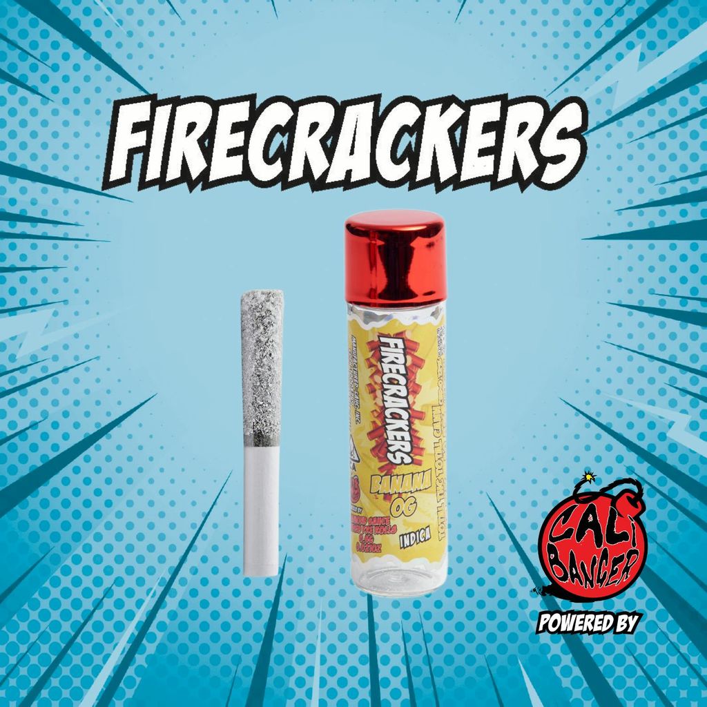 Firecracker by Cali Banger Infused Pre Roll BANANA OG - 0.6