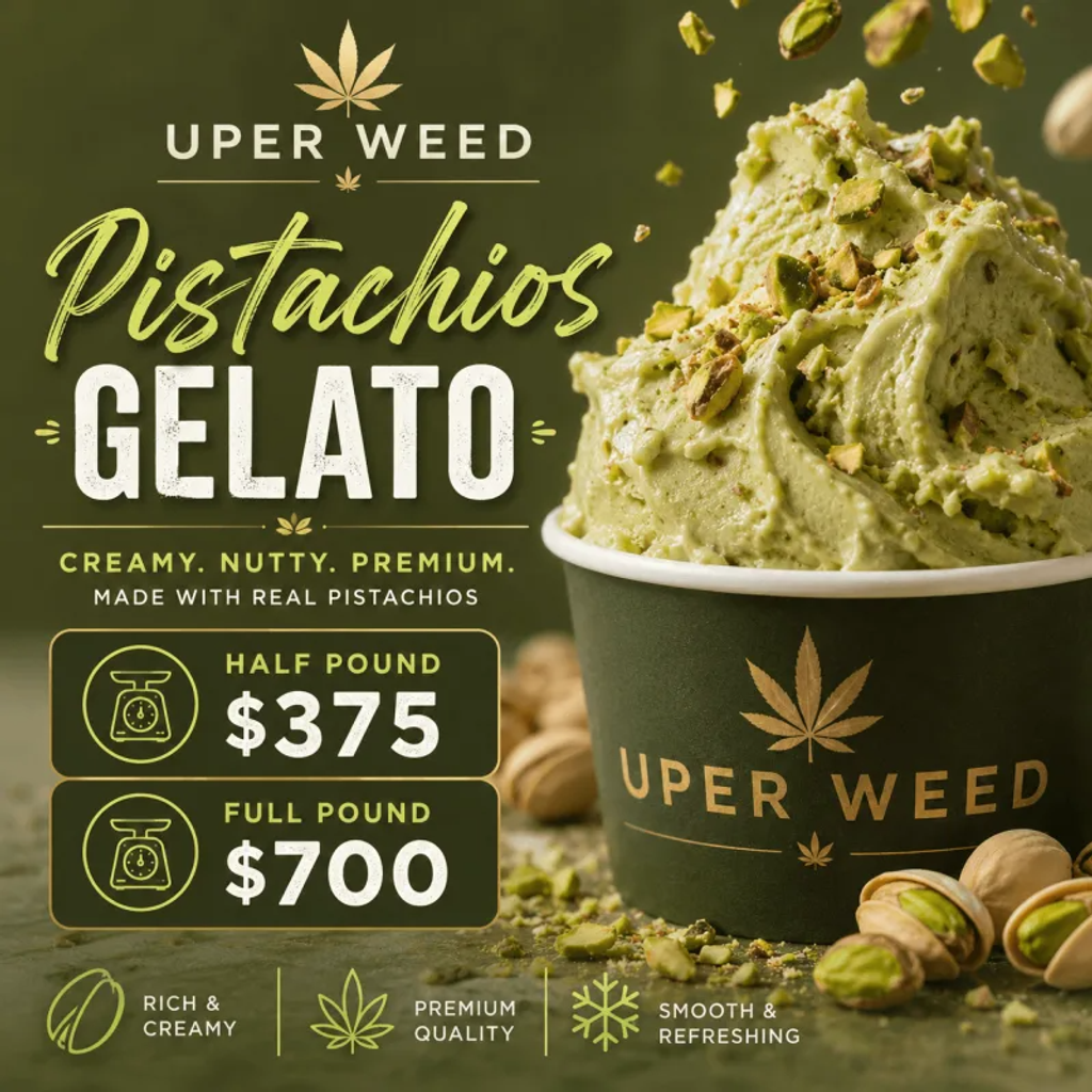  (28G) - Pistachios Gelato - 4 Oz Bulk Deal for $220