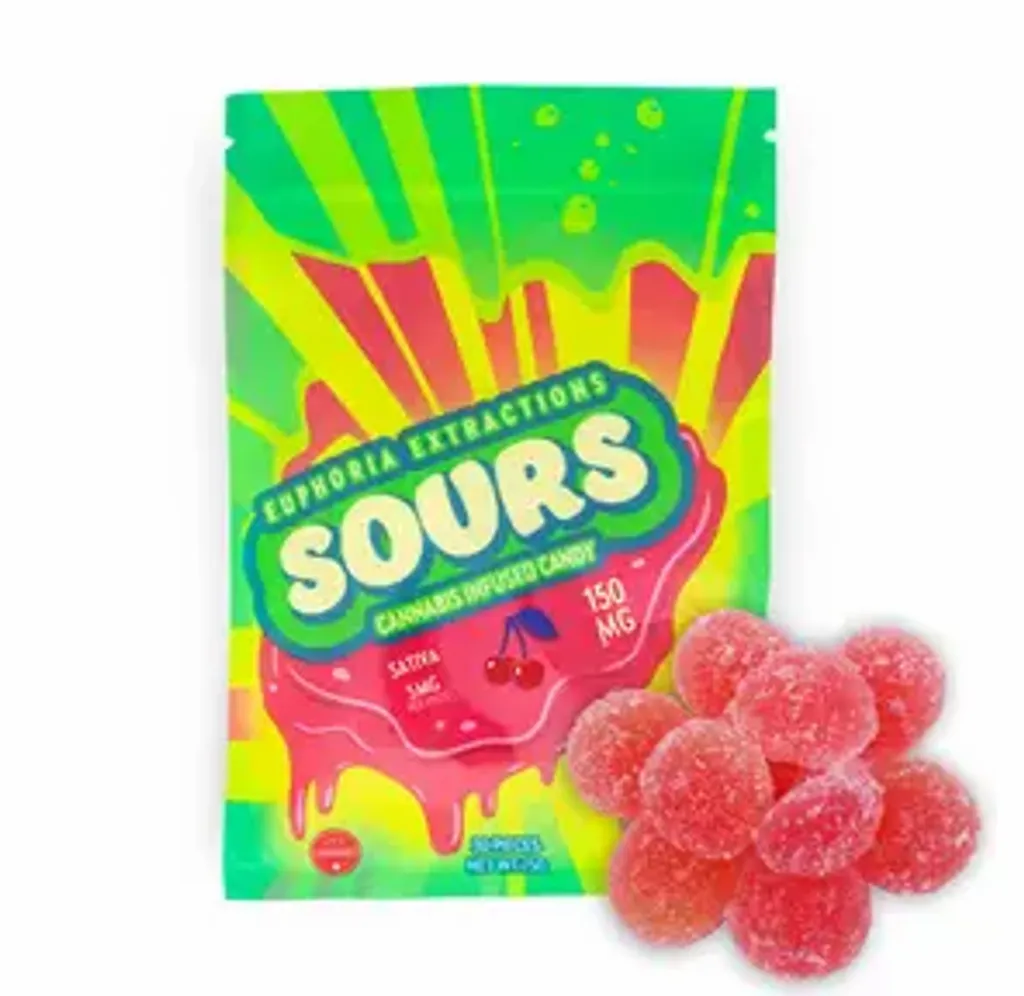 150mg Sativa Cherry Sours by Euphoria Extractions (5mgx30)