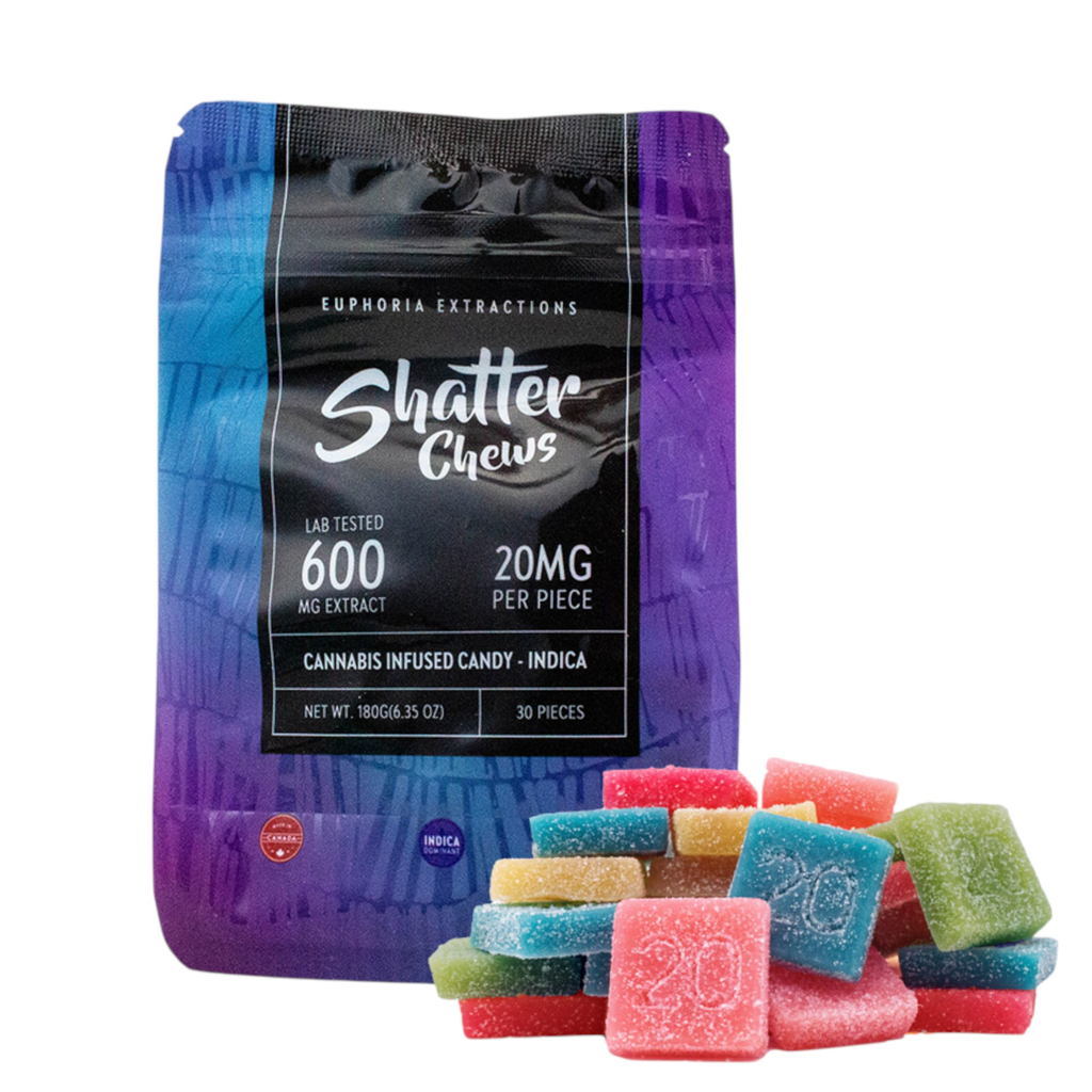 Euphoria Extractions — Shatter Chews (600mg)