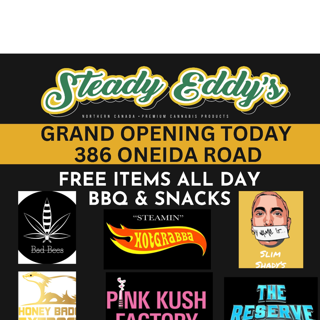 Grand Opening of Steady Eddy's Dispensary in London!