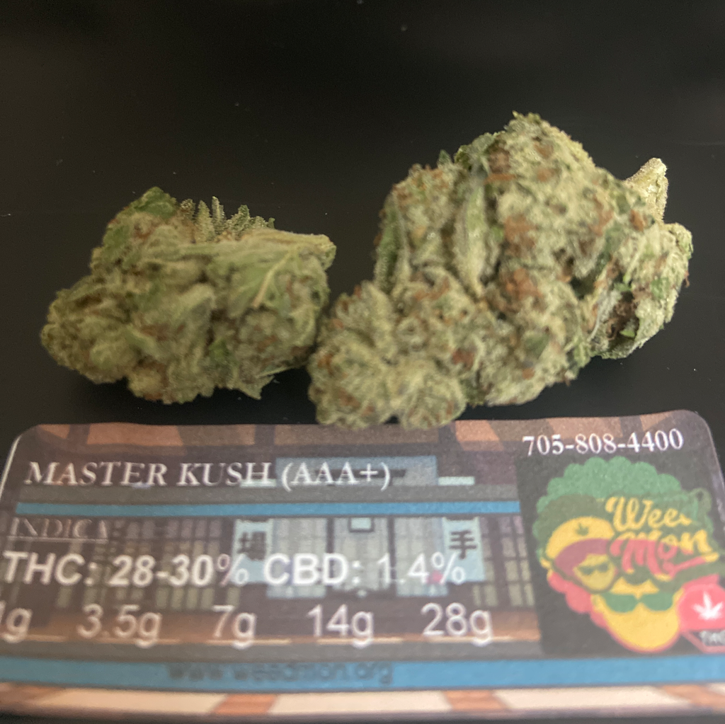 ***NEW $100/Oz*** Master Kush (AAA+) 28-30% THC 1.4% CBD