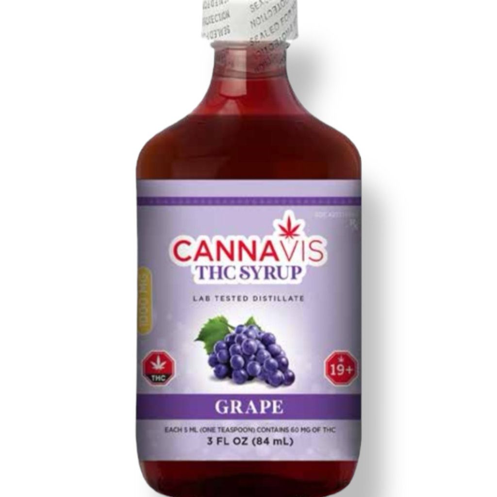 CannaVis THC Syrups 1000MG-Grape
