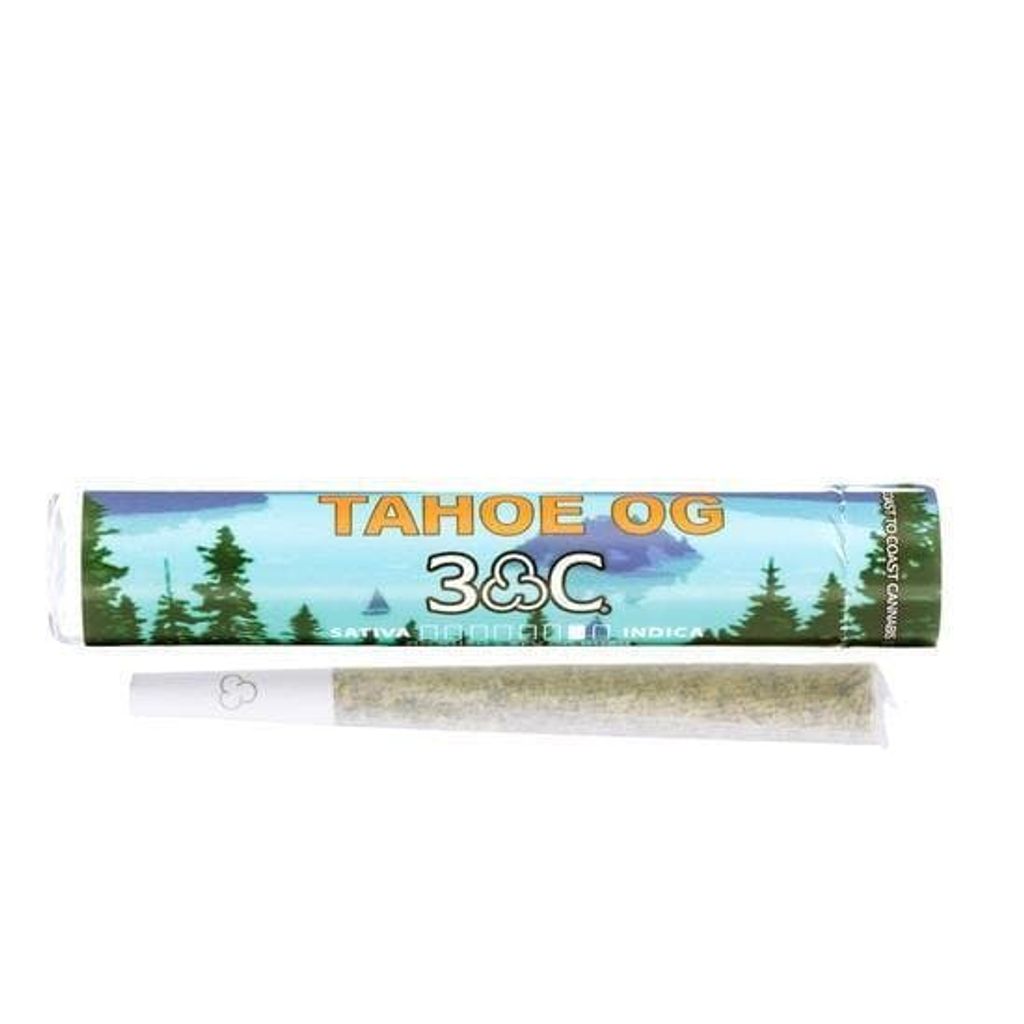 3C | Tahoe OG Preroll - 1g