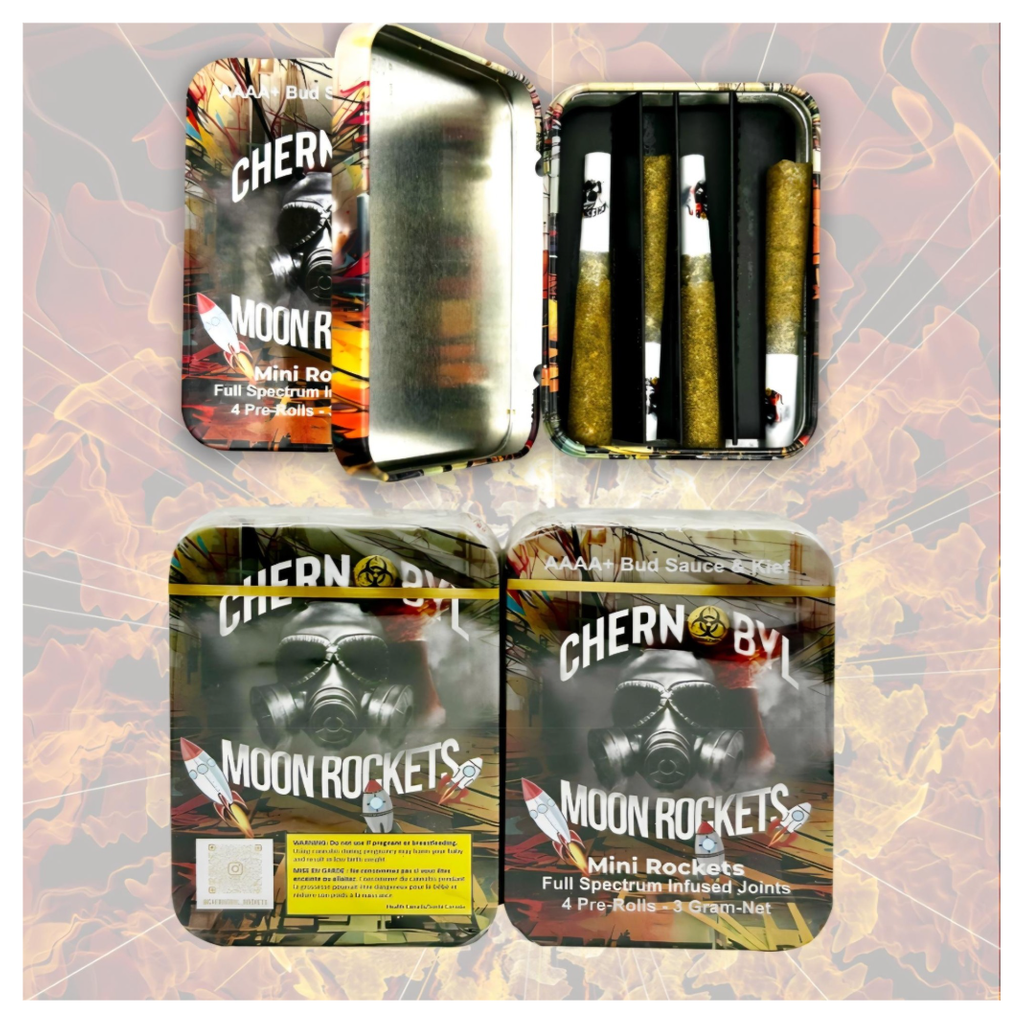 !$35. MOONROCKET joints. 2X infused Joints