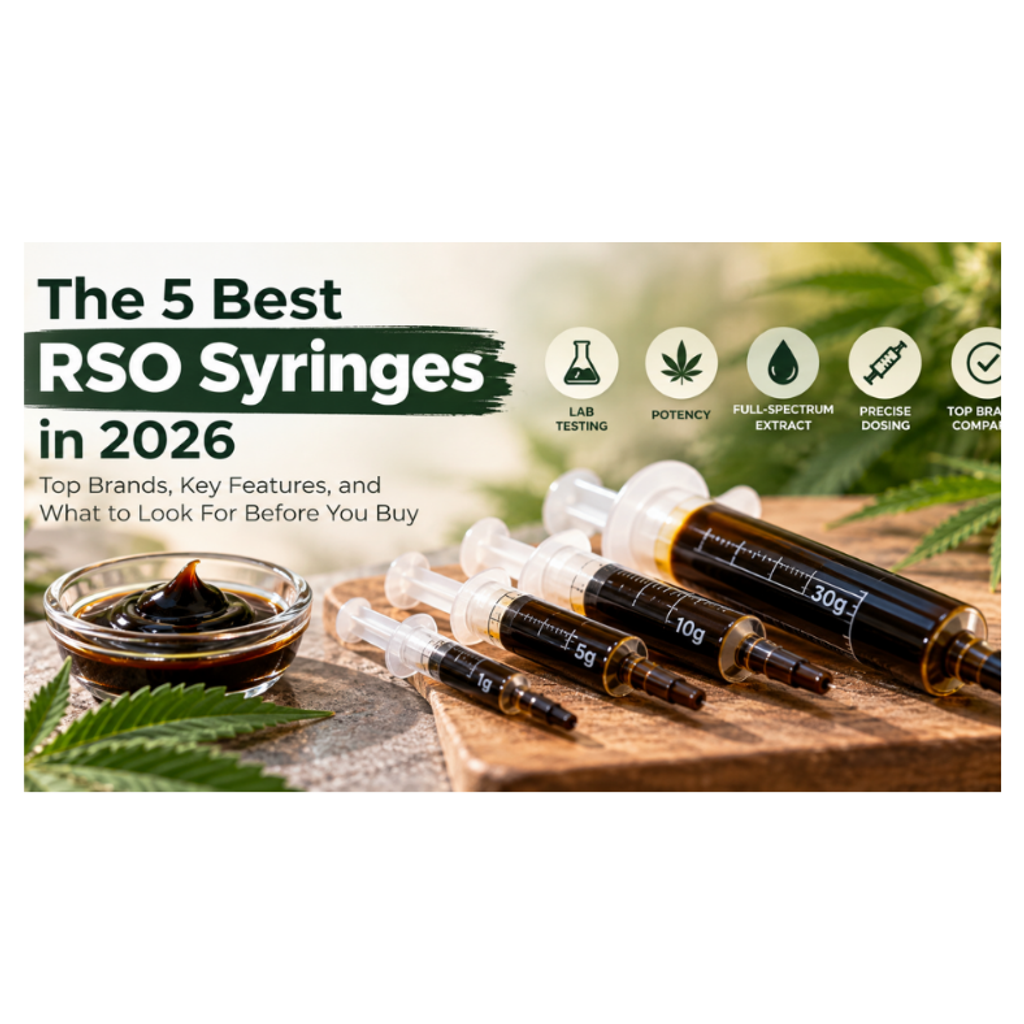 Best RSO Syringes in 2026: 5 Options Worth Considering