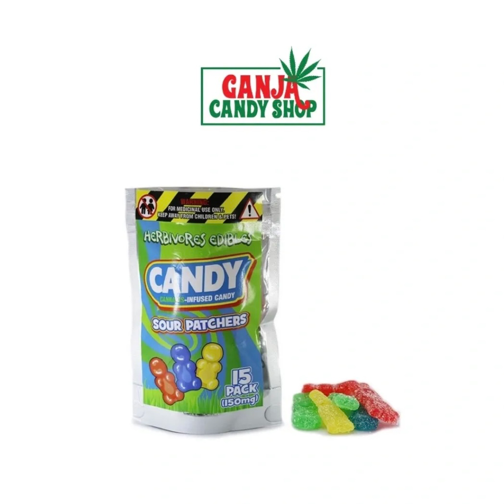 Herbivores Edibles Sour Patchers - 150mg THC (15 pieces)