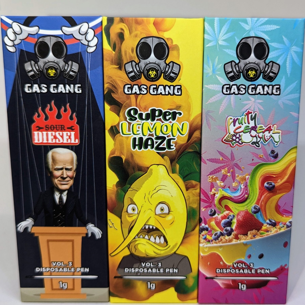 GAS GANG VAPE PEN 1G - 2 FOR $80