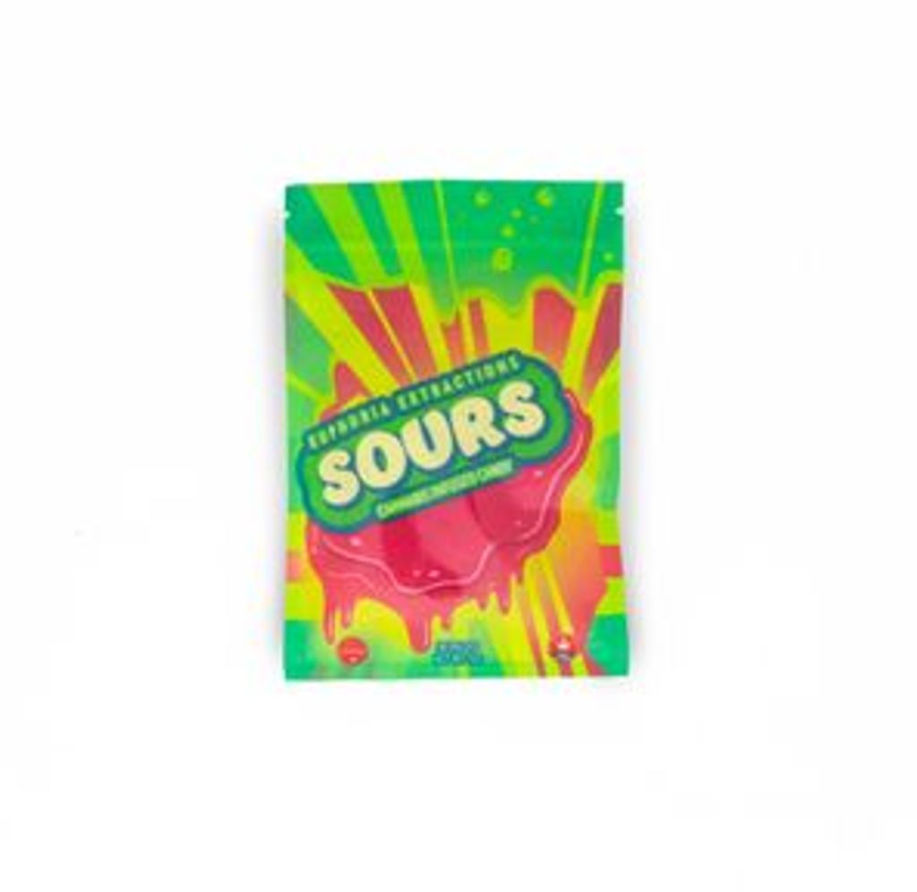 3000mg Sativa Cherry Sours by Euphoria Extractions (100mgx30)